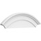 Ekena Millwork Arched Architectural Grade PVC Pediment, 40"W x 14"H x 2-3/4"P PEDP040X140ARD00 - alternate 1